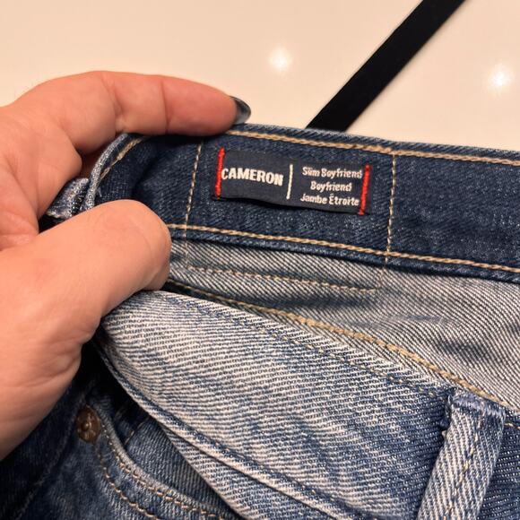 True Religion Blue Cameron Slim Boyfriend Jean Size 27 - Picture 7 of 11
